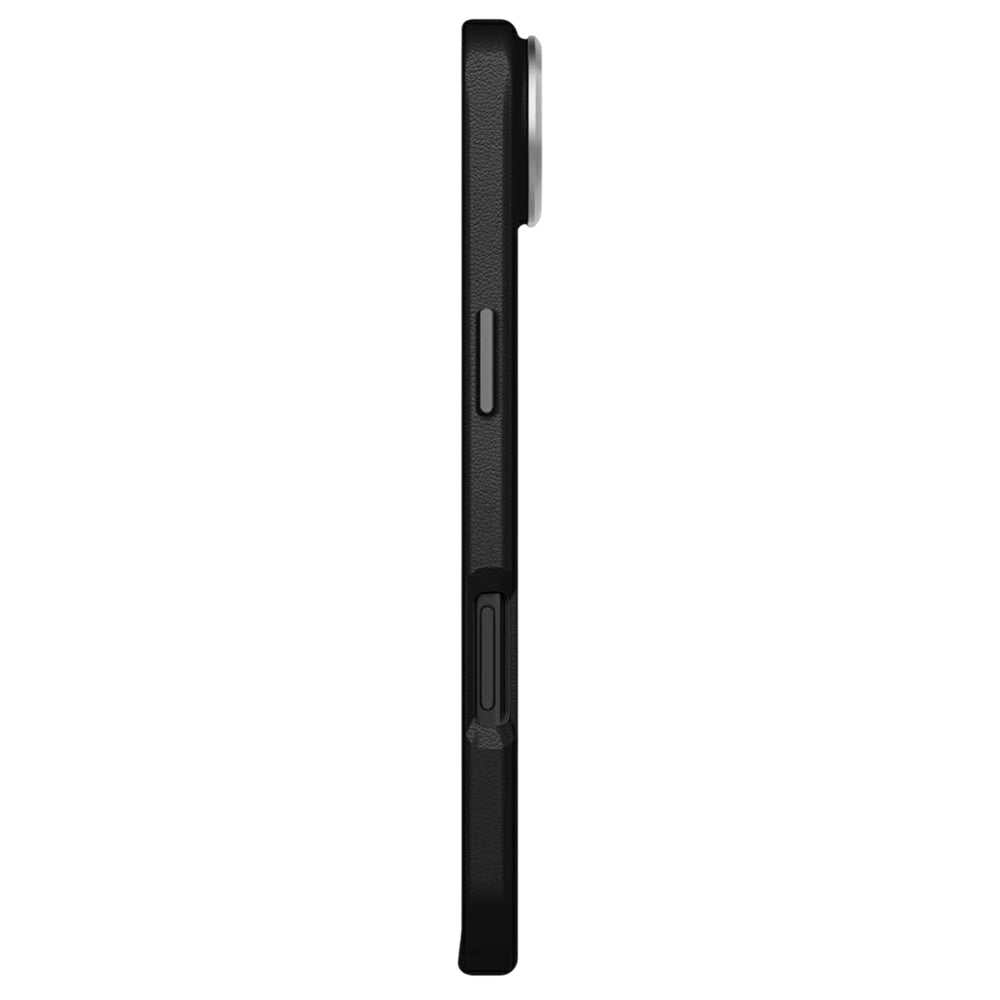 Hülle für Apple iPhone 17 Air, UNIQ, Lyden Leatherette, Schwarz