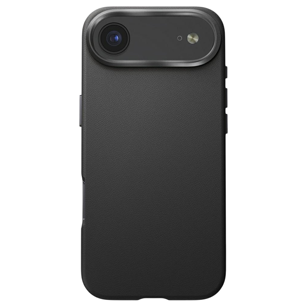 Hülle für Apple iPhone 17 Air, UNIQ, Lyden Leatherette, Schwarz