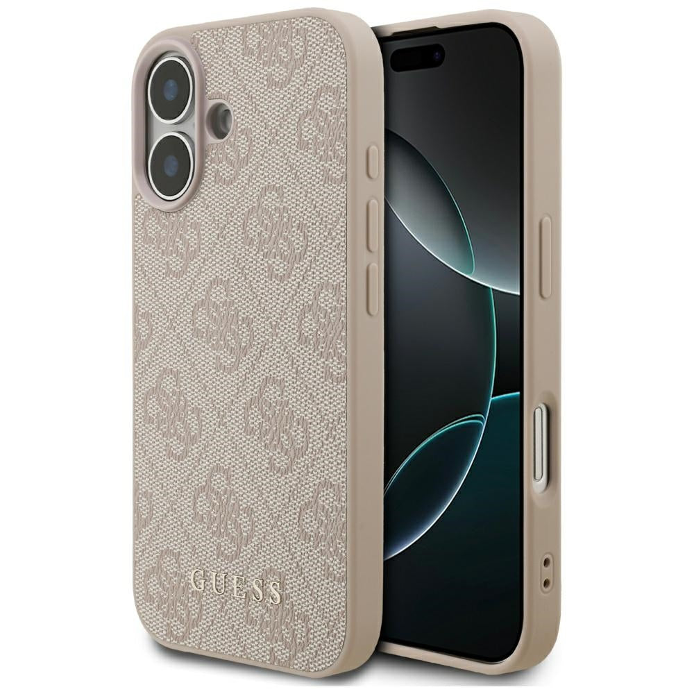 Case for Apple iPhone 17, Guess, 4G Classic, Pink