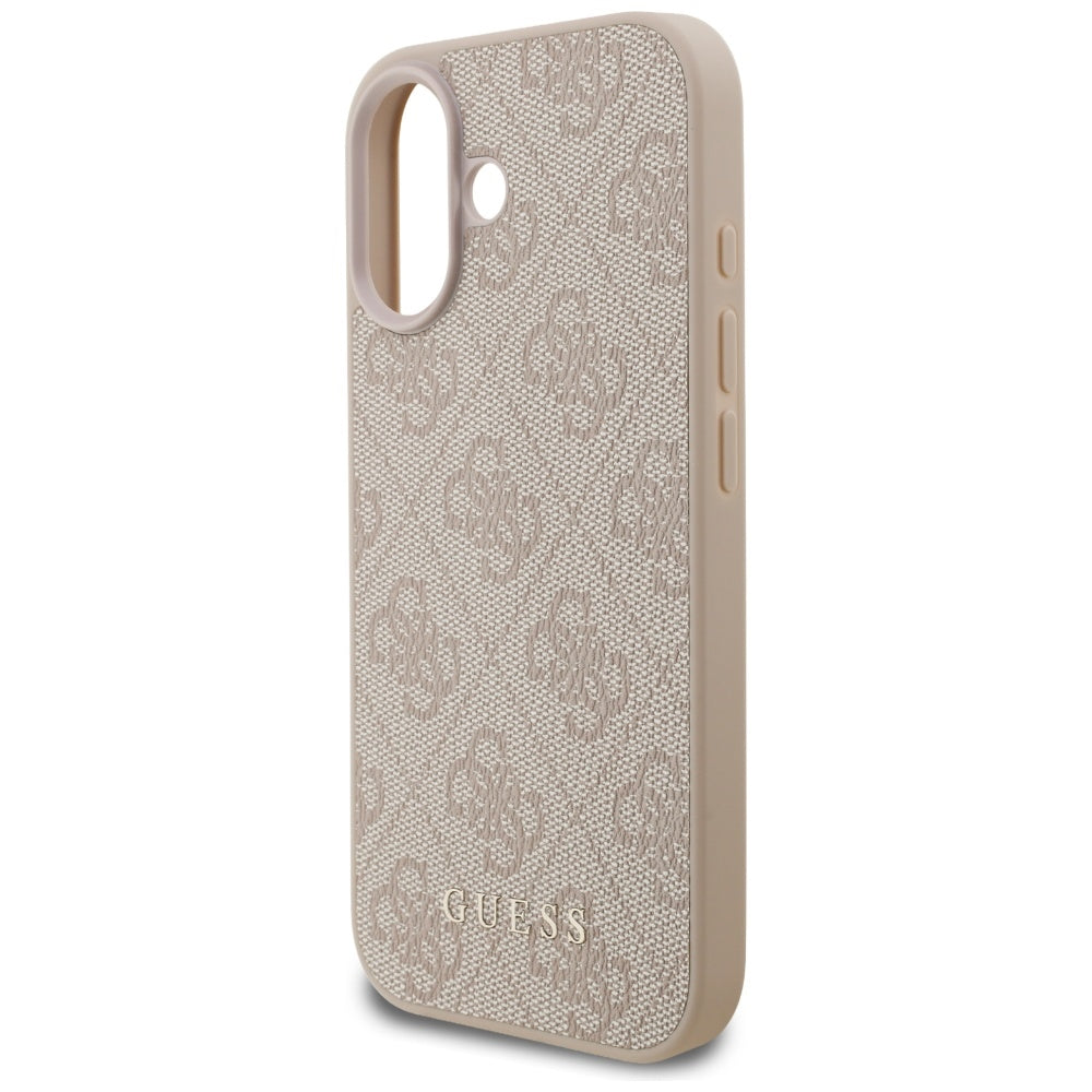 Case for Apple iPhone 17, Guess, 4G Classic, Pink