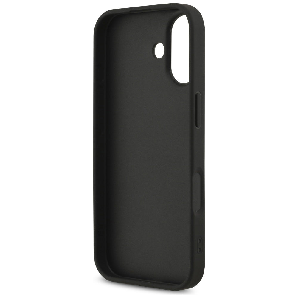 Hoes voor Apple iPhone 17, Guess, Fixed Glitter Big 4G, Zwart