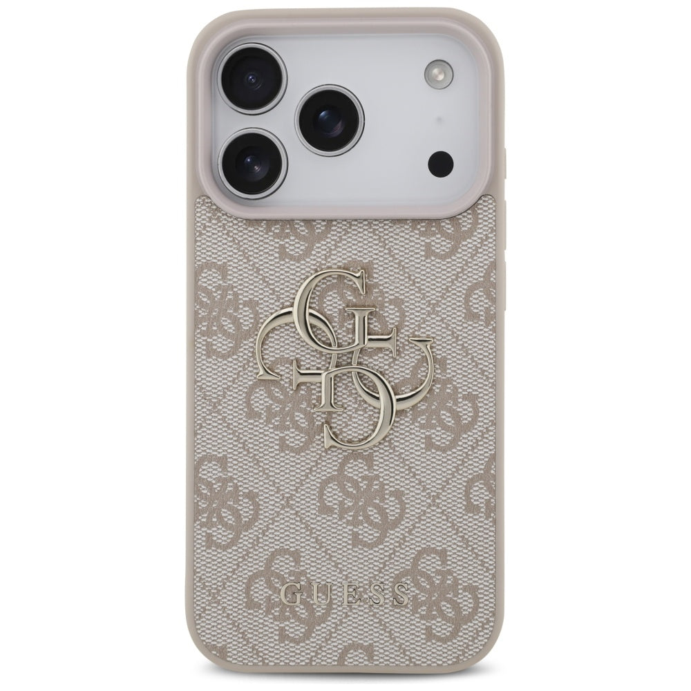 Hoesje voor Apple iPhone 17 Pro Max, Guess, 4G Big Logo, Roze