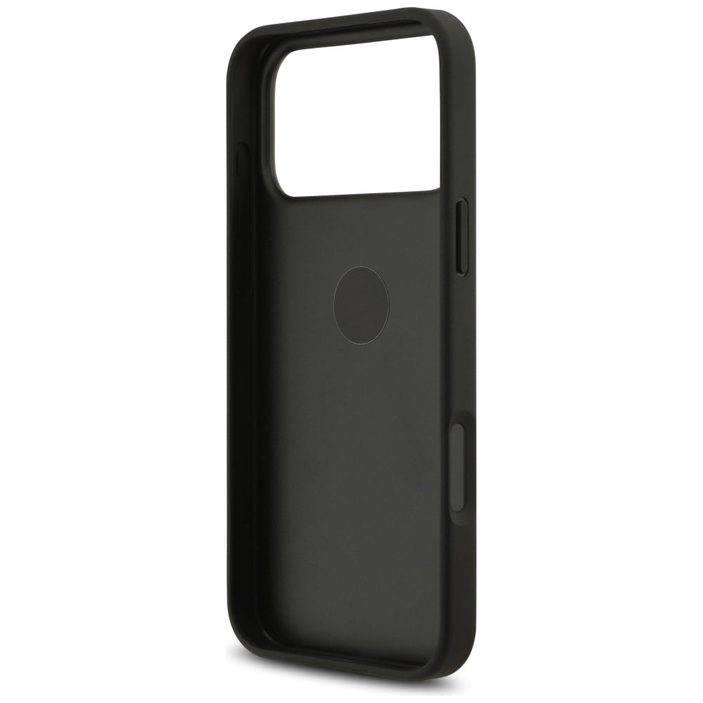 Hoes voor Apple iPhone 17 Pro Max, Guess, 4G Ring Stand, Zwart