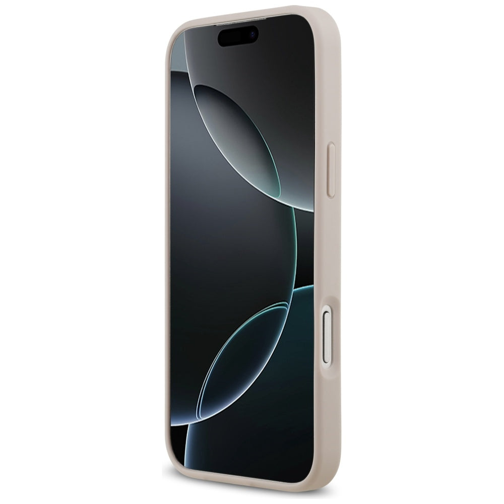 Hoes voor Apple iPhone 17 Pro Max, Guess, 4G Ring Stand, Roze