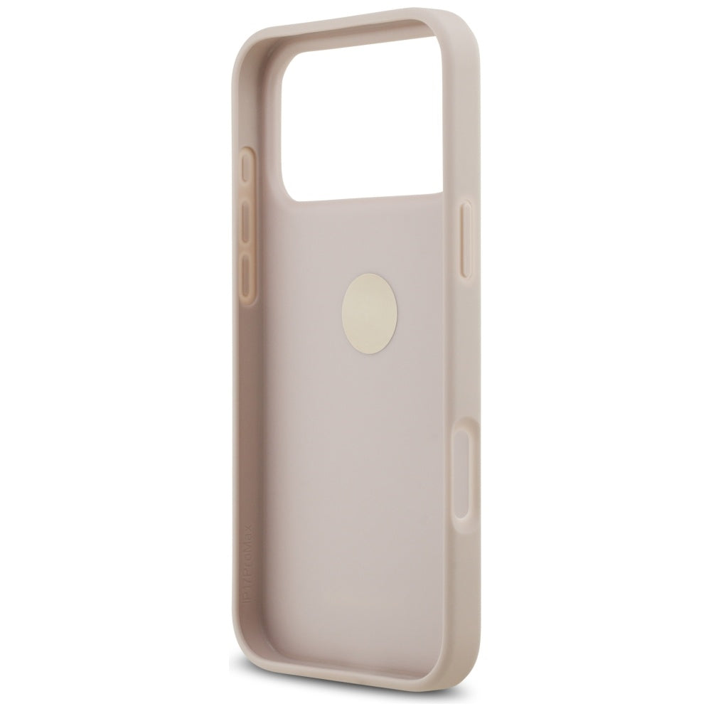 Hoes voor Apple iPhone 17 Pro Max, Guess, 4G Ring Stand, Roze