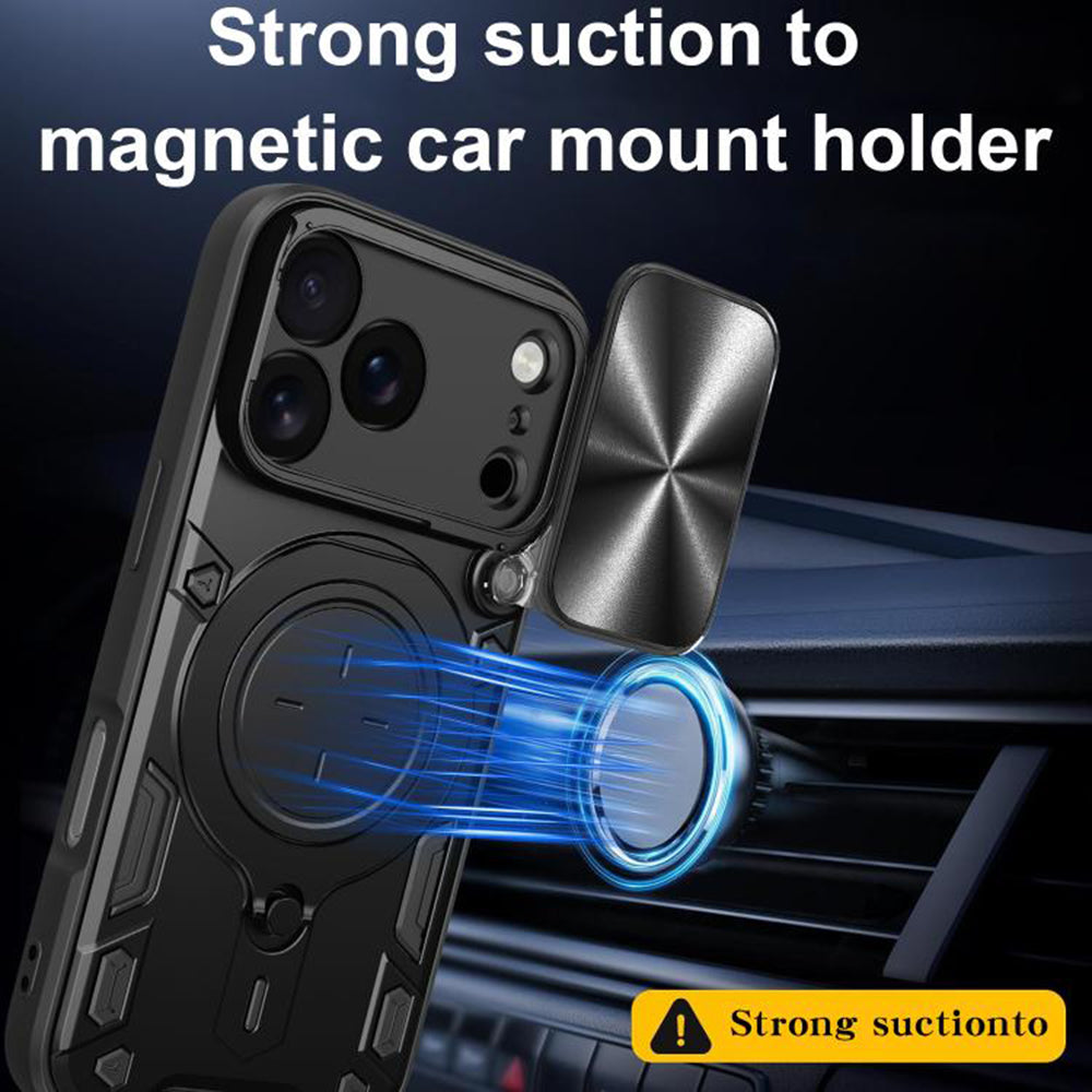 Étui pour Apple iPhone 17 Pro Max, Techsuit, CamGuard Pro, Violet