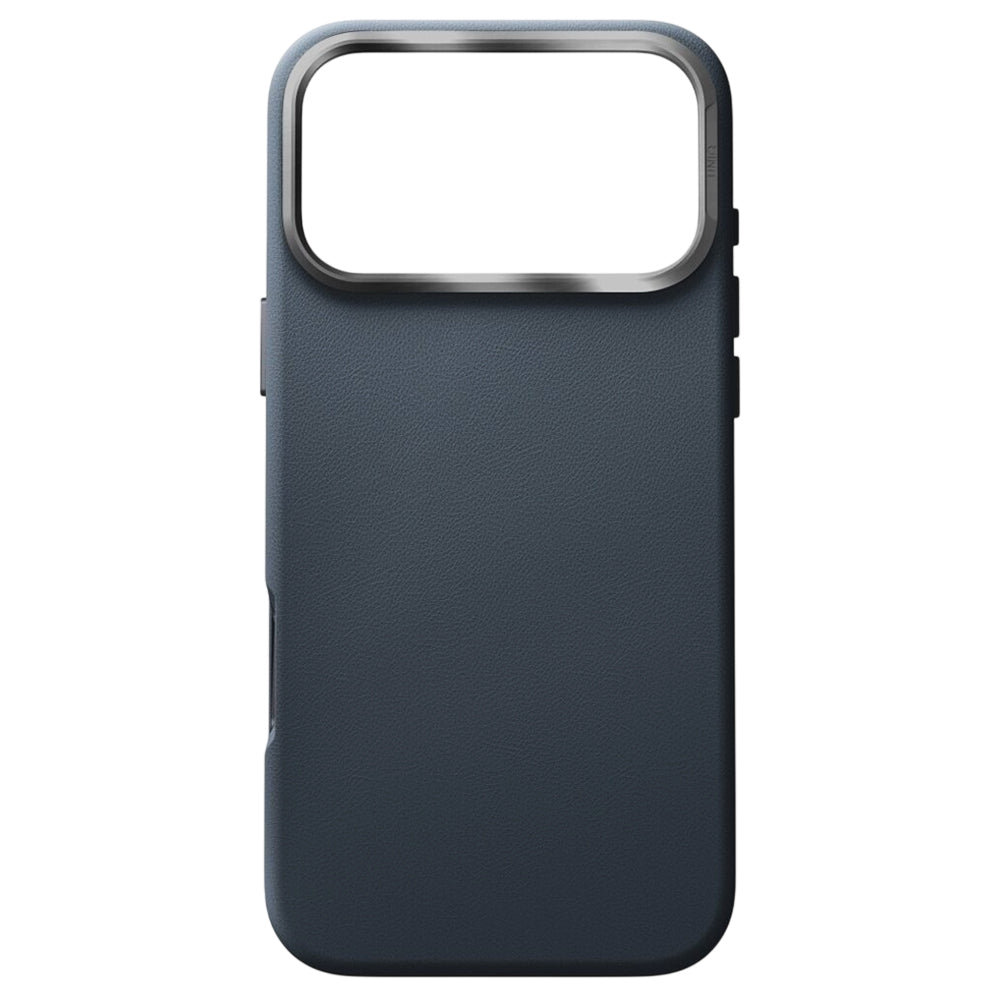 Hülle für Apple iPhone 17 Pro Max, UNIQ, Lyden Leatherette, Blau