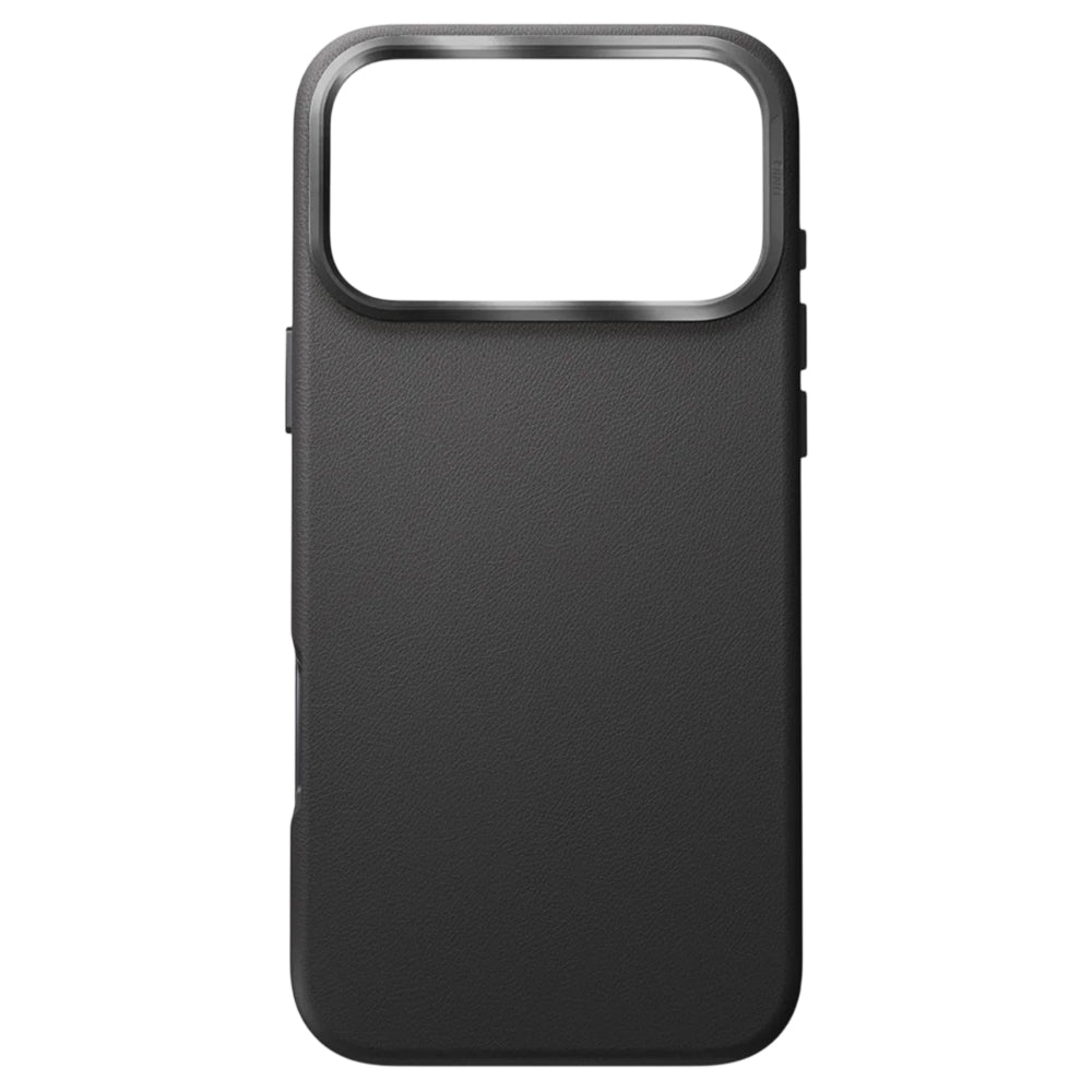 Hoes voor Apple iPhone 17 Pro Max, UNIQ, Lyden Leatherette, Zwart