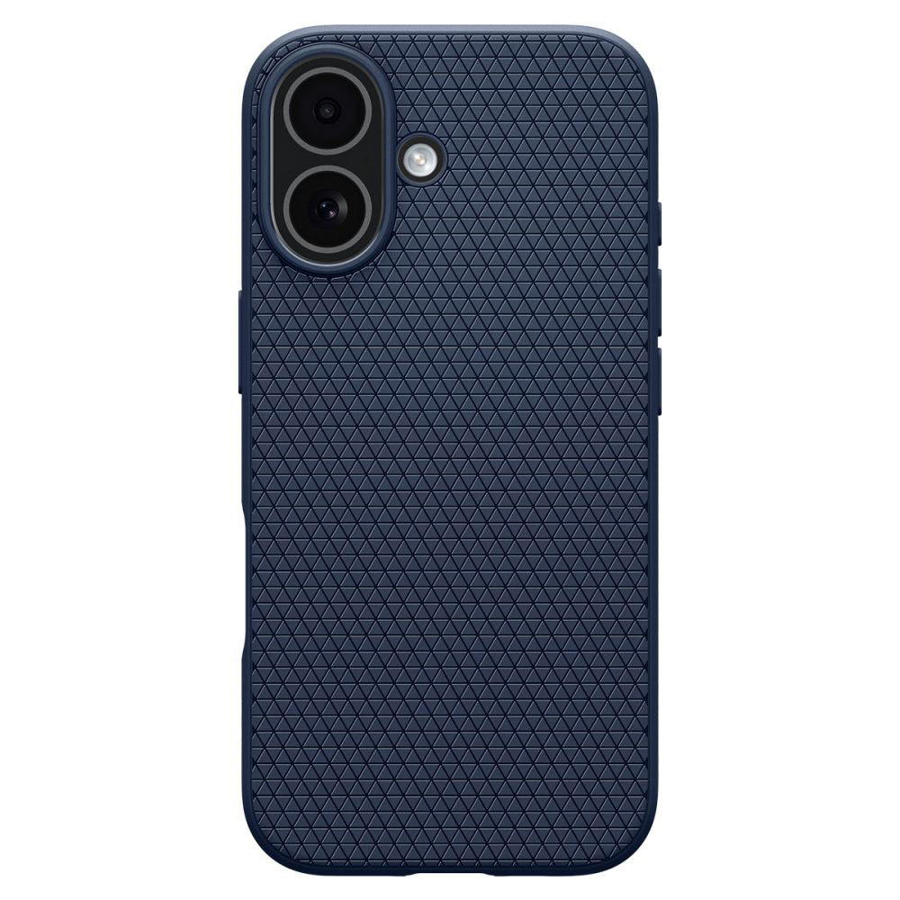 Étui pour Apple iPhone 17, Spigen, Liquid Air, Bleu Marine ACS10370