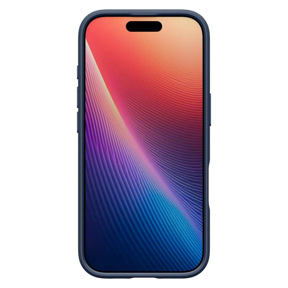 Étui pour Apple iPhone 17, Spigen, Liquid Air, Bleu Marine ACS10370