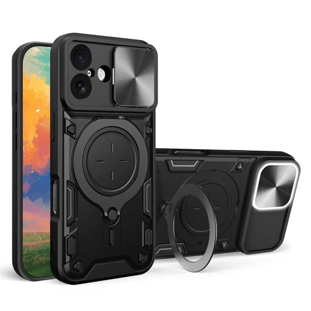 Étui pour Apple iPhone 17, Techsuit, CamGuard Pro, Noir