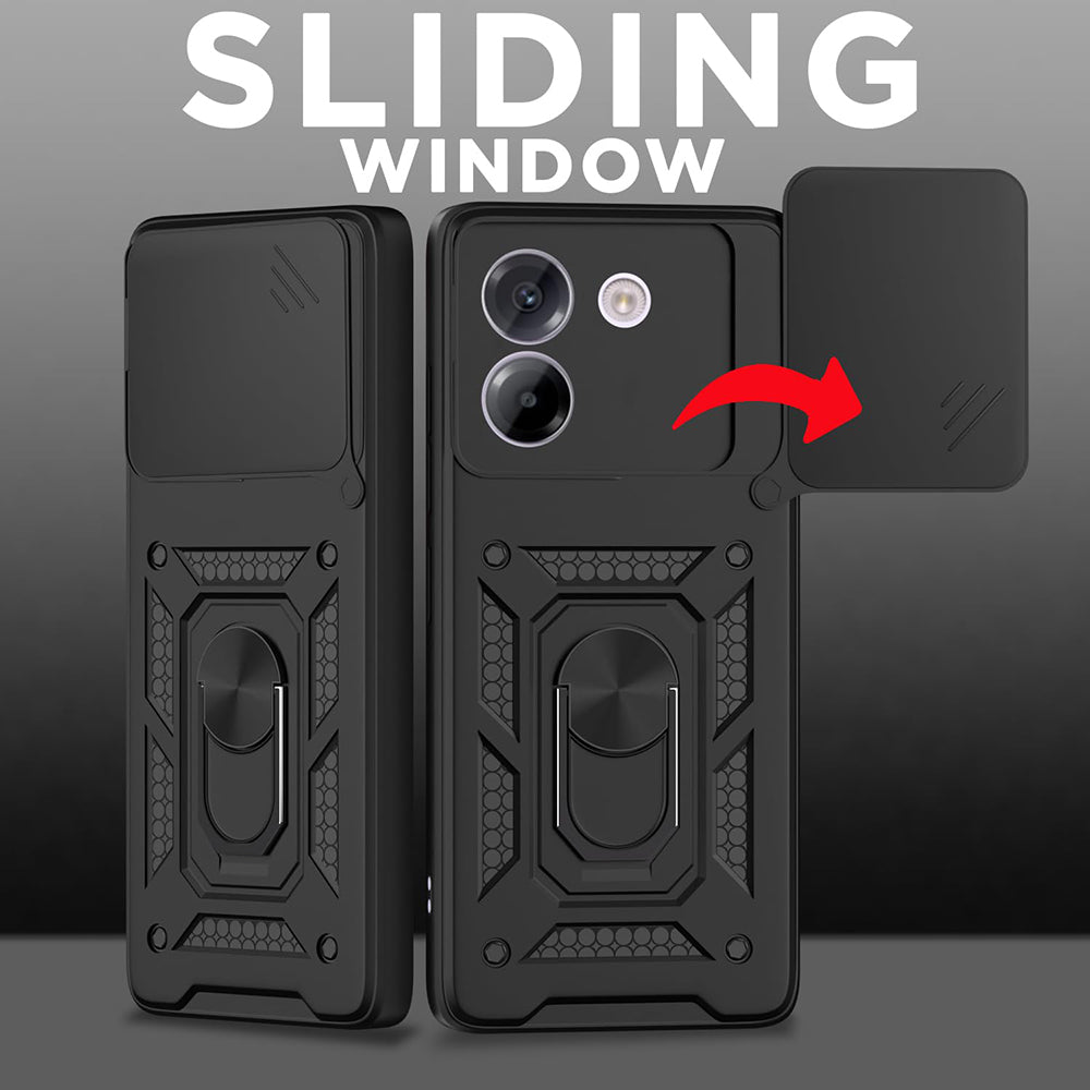 Case for Apple iPhone 17, Techsuit, CamShield, Black
