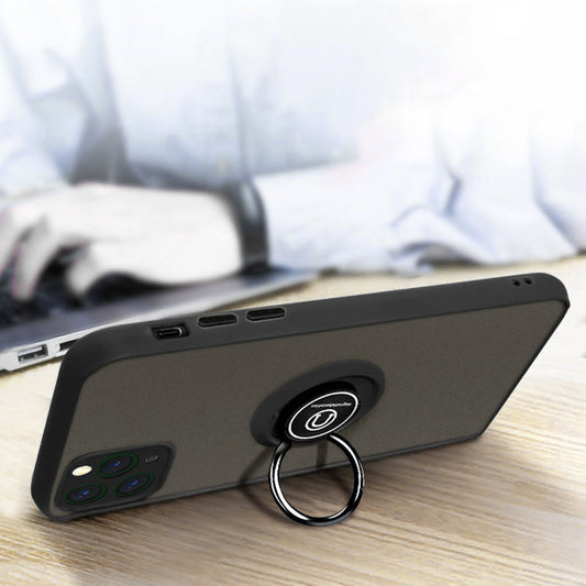 Hoes voor Apple iPhone 17, Techsuit, Glinth, Zwart