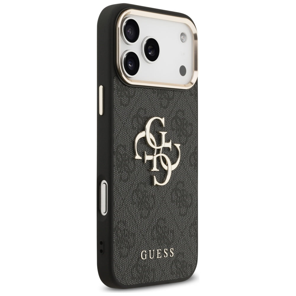 Hoes voor Apple iPhone 18 Pro Max / 17 Pro Max, Guess, 4G Big Classic Logo, Zwart
