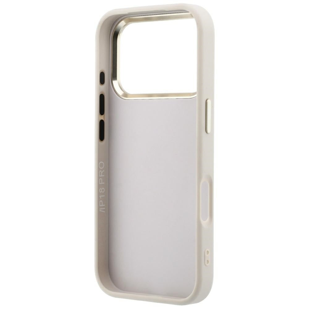 Hoes voor Apple iPhone 18 Pro Max / 17 Pro Max, Guess, 4G Big Resin Logo, Roze