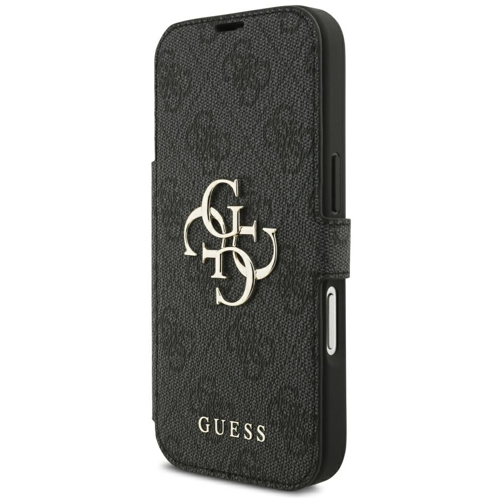 Hoes voor Apple iPhone 18 Pro Max / 17 Pro Max, Guess, 4G Metal Logo, Zwart