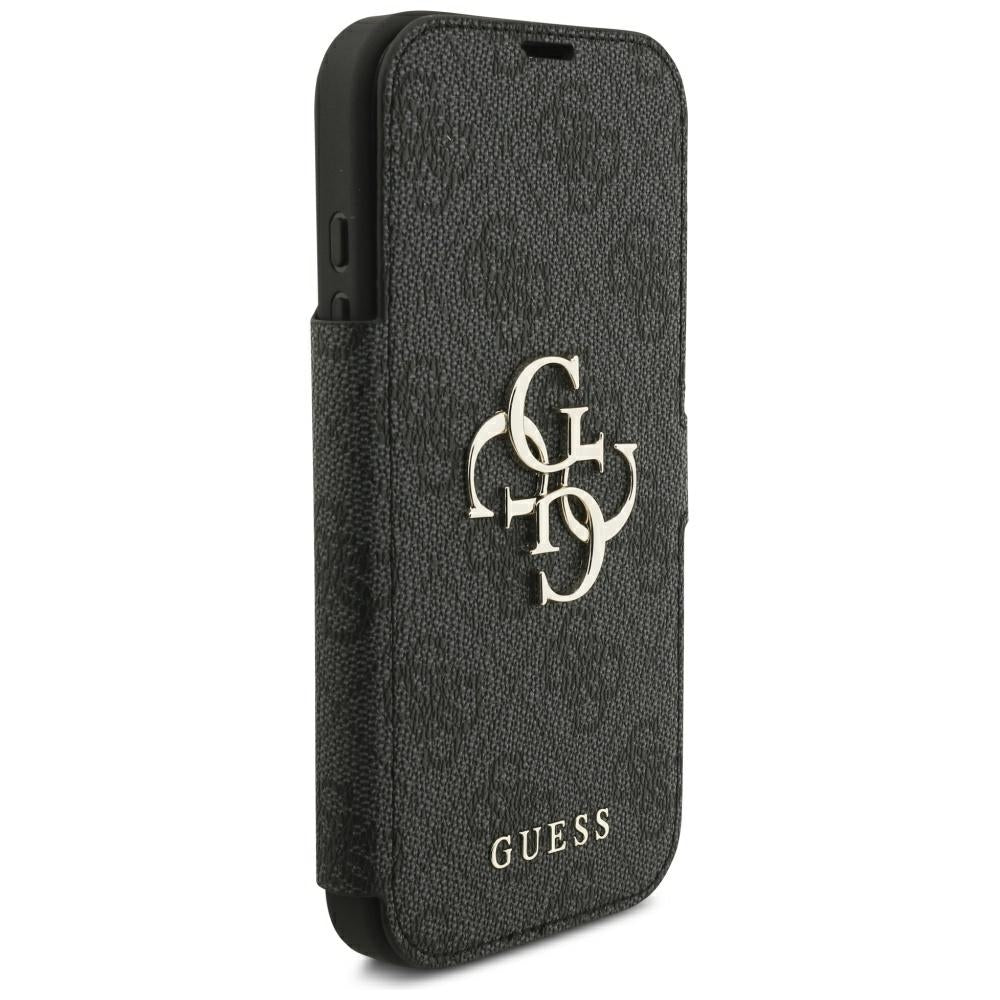 Hoes voor Apple iPhone 18 Pro Max / 17 Pro Max, Guess, 4G Metal Logo, Zwart