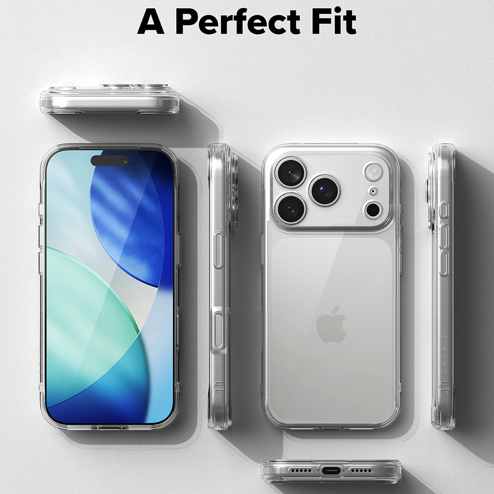 Coque pour Apple iPhone 18 Pro Max / 17 Pro Max, Ringke, Fusion, Transparente