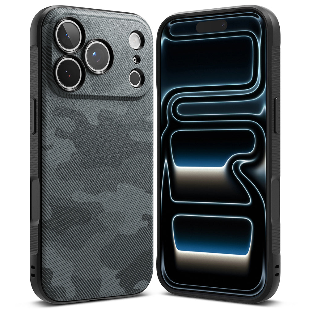Hülle für Apple iPhone 18 Pro Max / 17 Pro Max, Ringke, Onyx, Tarnung