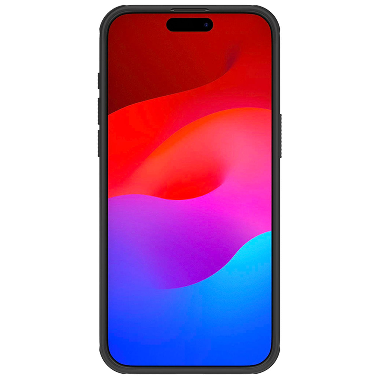 Coque pour Apple iPhone 16, Nillkin, Super Frosted Shield Pro, Noir