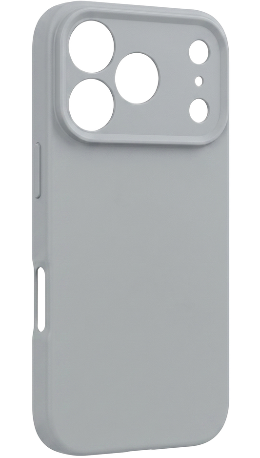 Hülle für Apple iPhone 17 Pro, OEM, Silikon, Grau