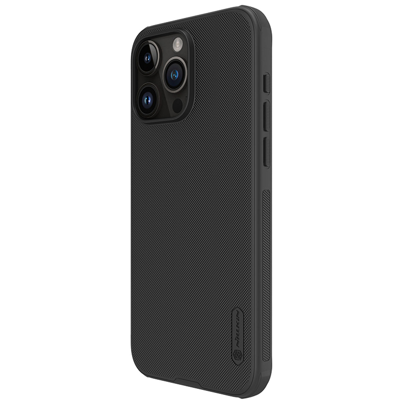 Coque pour Apple iPhone 16, Nillkin, Super Frosted Shield Pro, Noir