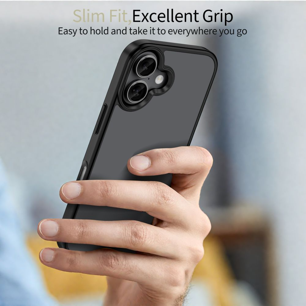 Hoes voor Apple iPhone 17, Tech-Protect, Magmat, Mat Zwart