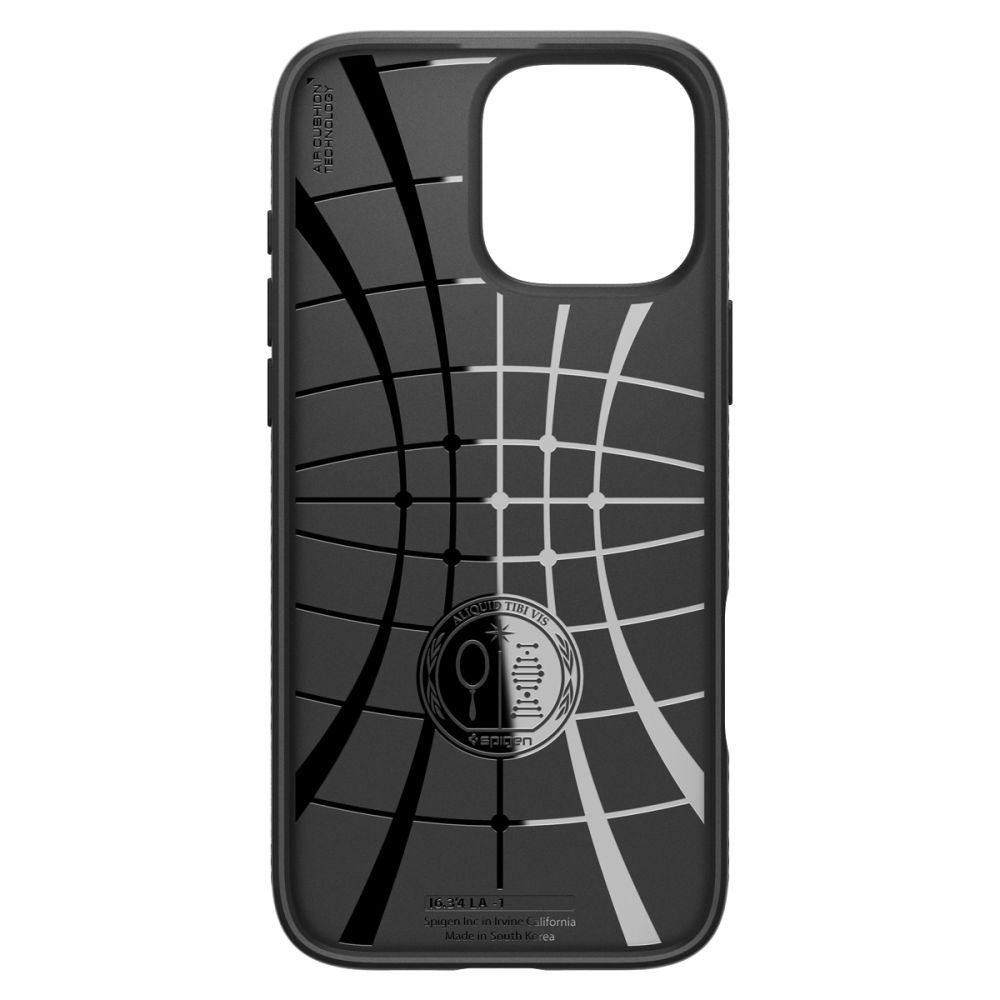 Étui pour Apple iPhone 16 Pro, Spigen, Liquid Air, Noir Mat ACS08117
