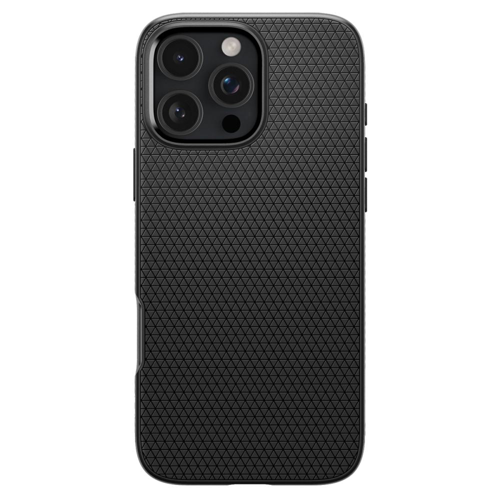 Étui pour Apple iPhone 16 Pro, Spigen, Liquid Air, Noir Mat ACS08117