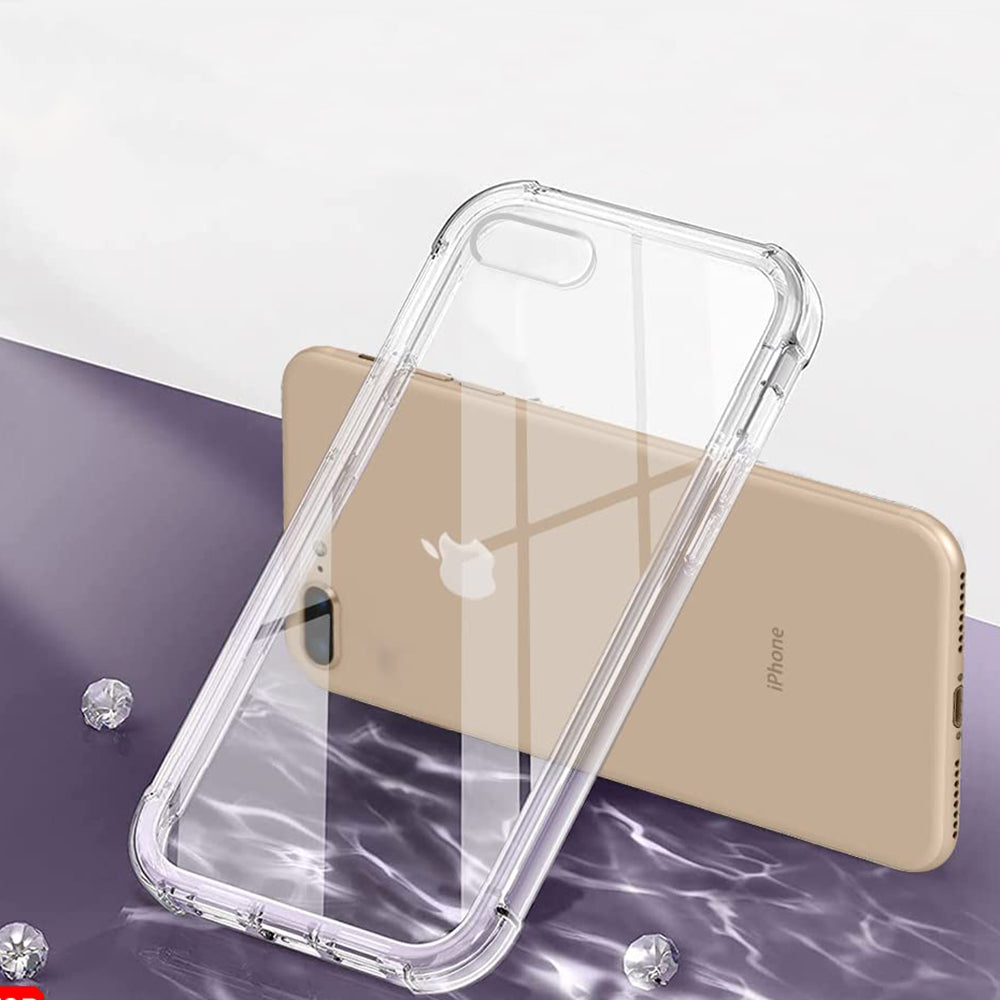 Coque pour Apple iPhone 8 Plus / 7 Plus, Techsuit, Anti-choc Claire, Transparente