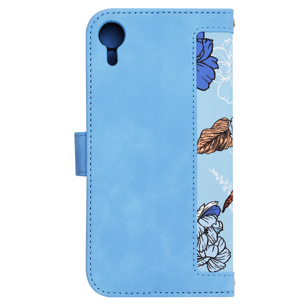 Coque pour Apple iPhone XR, Techsuit, FlipCraft, Bleu