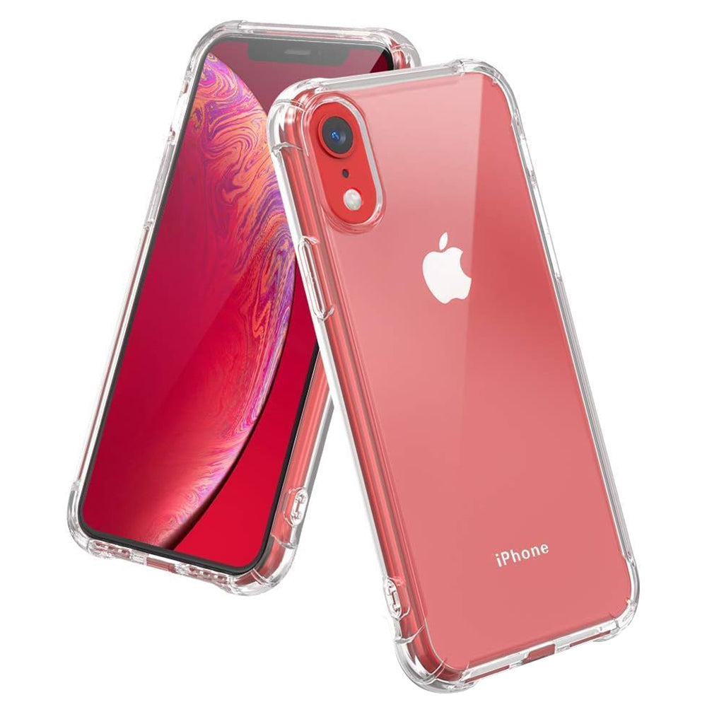 Coque pour Apple iPhone XR, Techsuit, Anti-choc Claire, Transparente