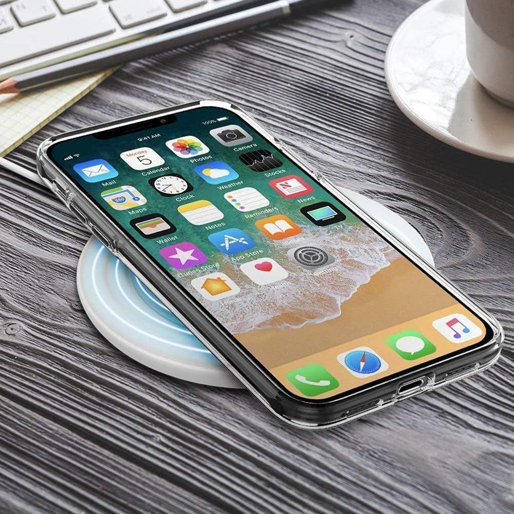 Coque pour Apple iPhone XR, Techsuit, Anti-choc Claire, Transparente