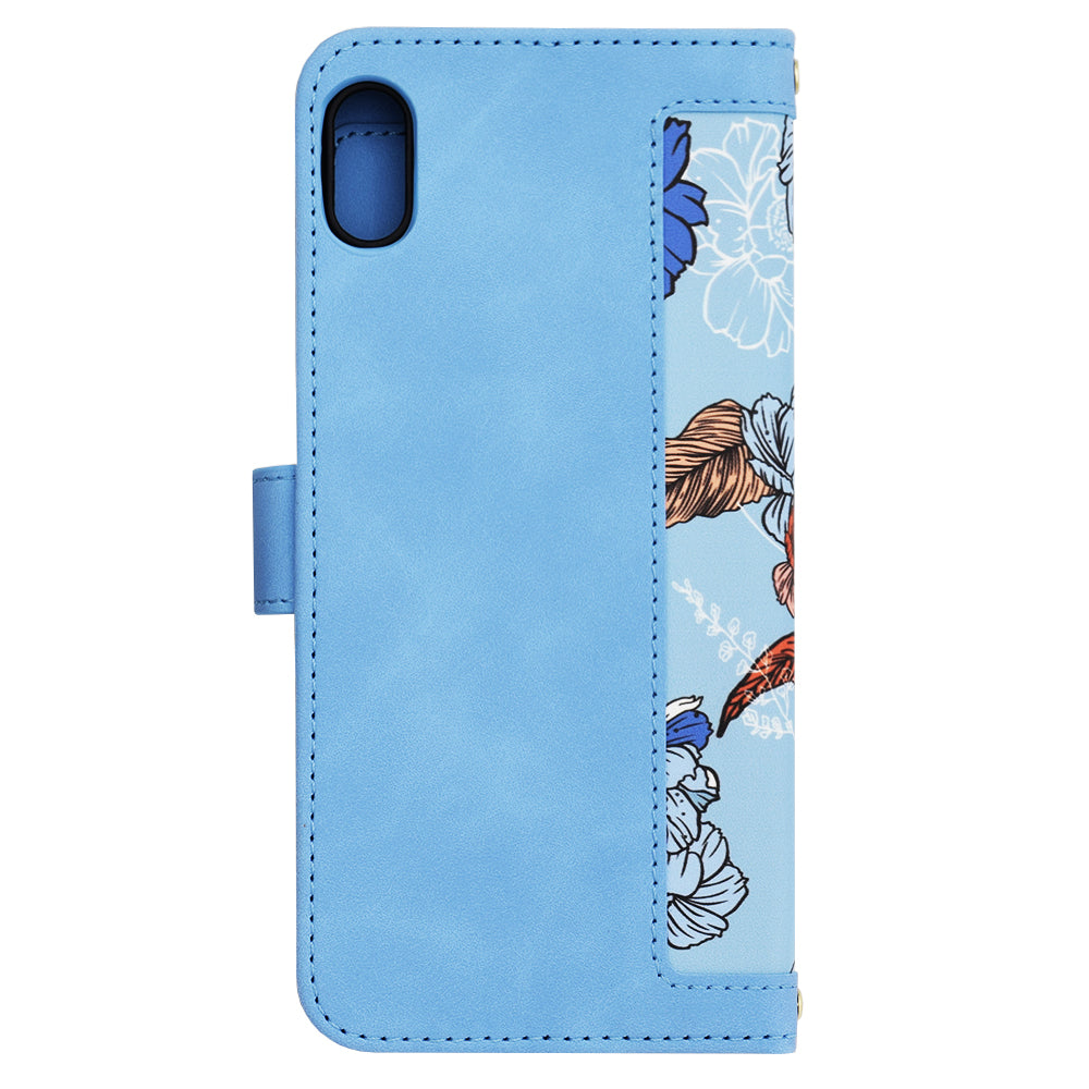 Coque pour Apple iPhone XS Max, Techsuit, FlipCraft, Bleu