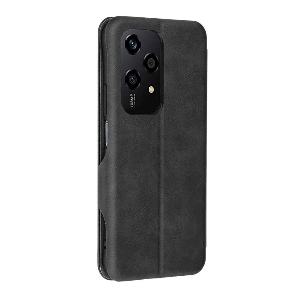 Coque pour Honor 200 Lite, Techsuit, Safe Wallet Plus, Noire