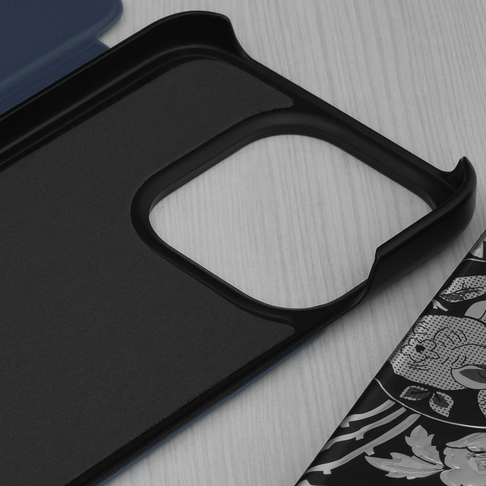 Coque pour Honor 400 Lite, Techsuit, eFold, Bleu Foncé