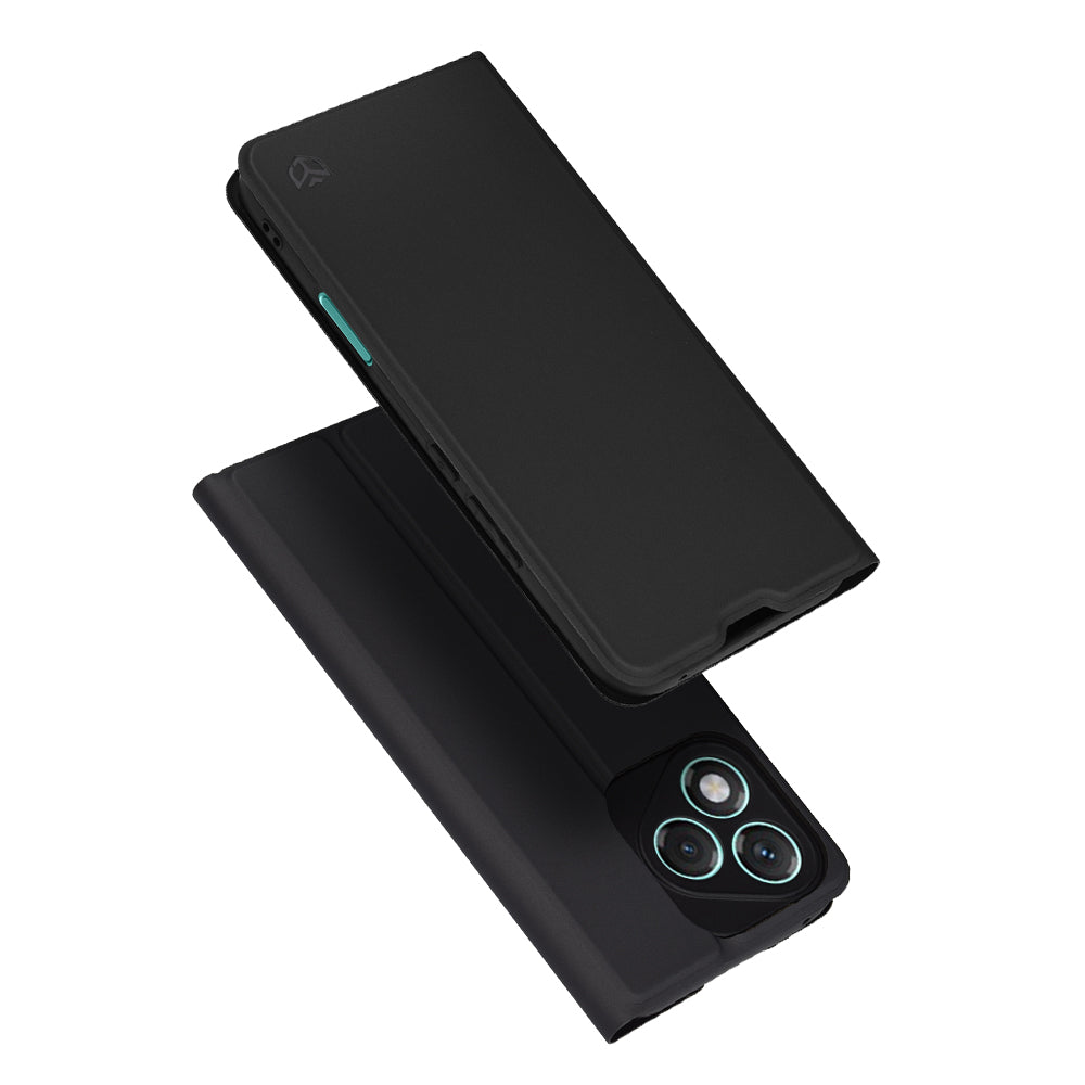 Coque pour Honor 400 Lite, Techsuit, Magskin Book, Noire
