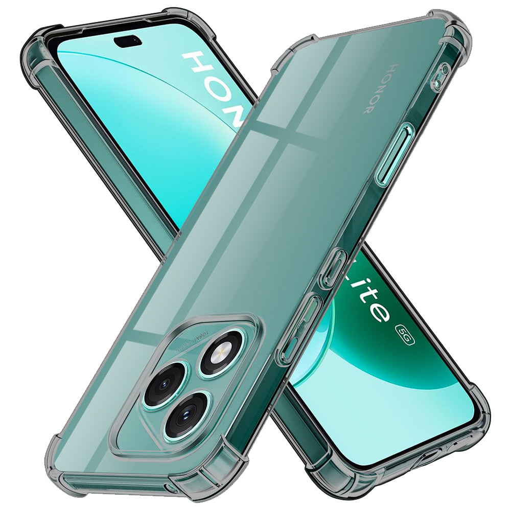 Coque pour Honor 400 Lite, Techsuit, Transparente Antichoc, Fumée