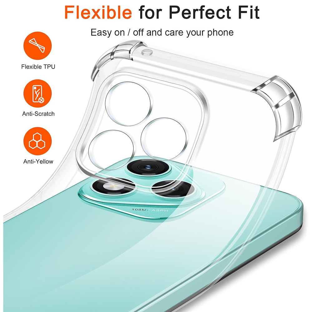 Coque pour Honor 400 Lite, Techsuit, Anti-choc Claire, Transparente