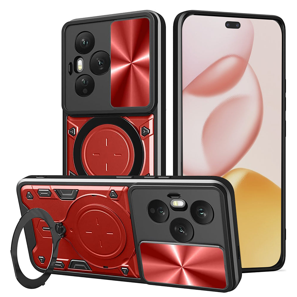 Coque pour Honor 400 Pro, Techsuit, CamGuard Pro, Rouge