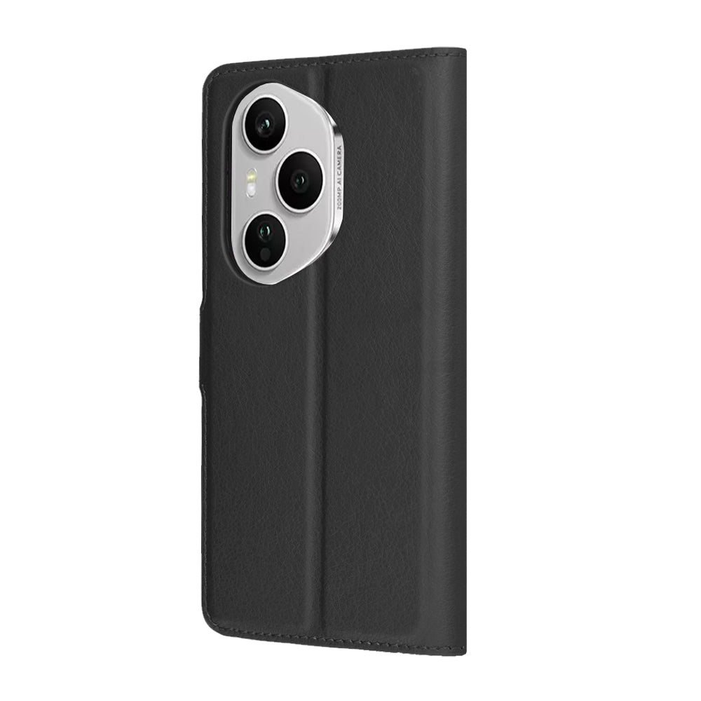 Coque pour Honor 400 Pro, Techsuit, Leather Folio, Noire