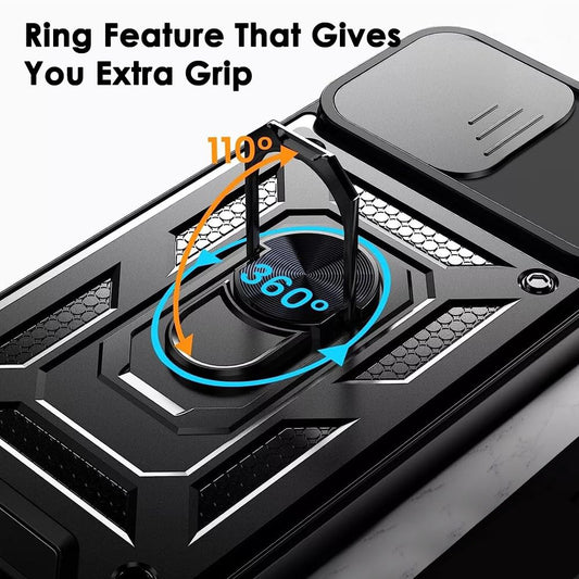 Hoes voor Honor 400 Smart 4G / X7d 4G / 400 Smart 5G, Techsuit, CamShield, Goud