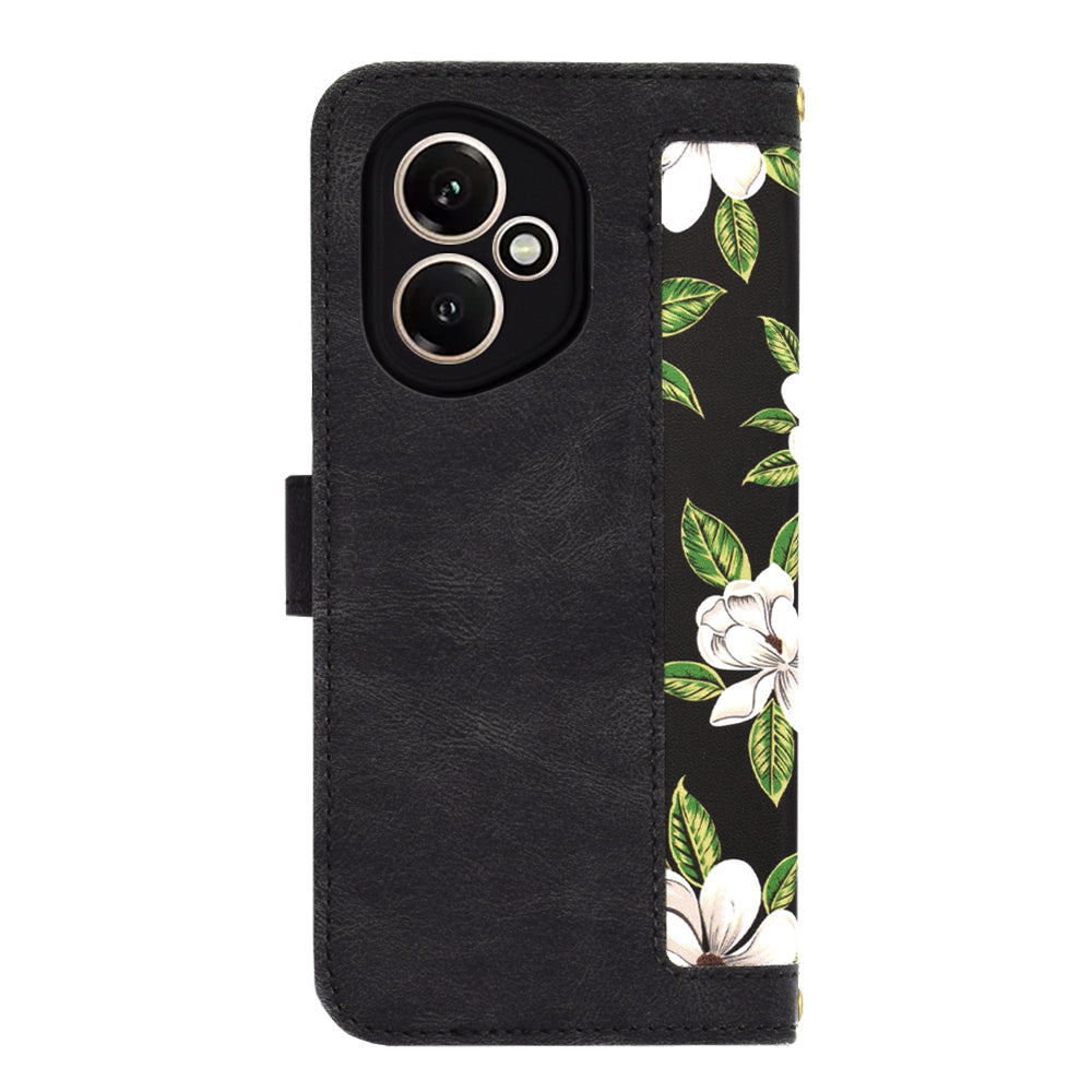 Coque pour Honor 400, Techsuit, FlipCraft, Noire