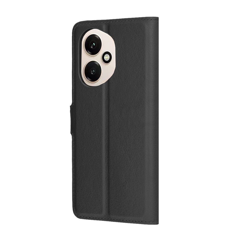 Coque pour Honor 400, Techsuit, Leather Folio, Noire
