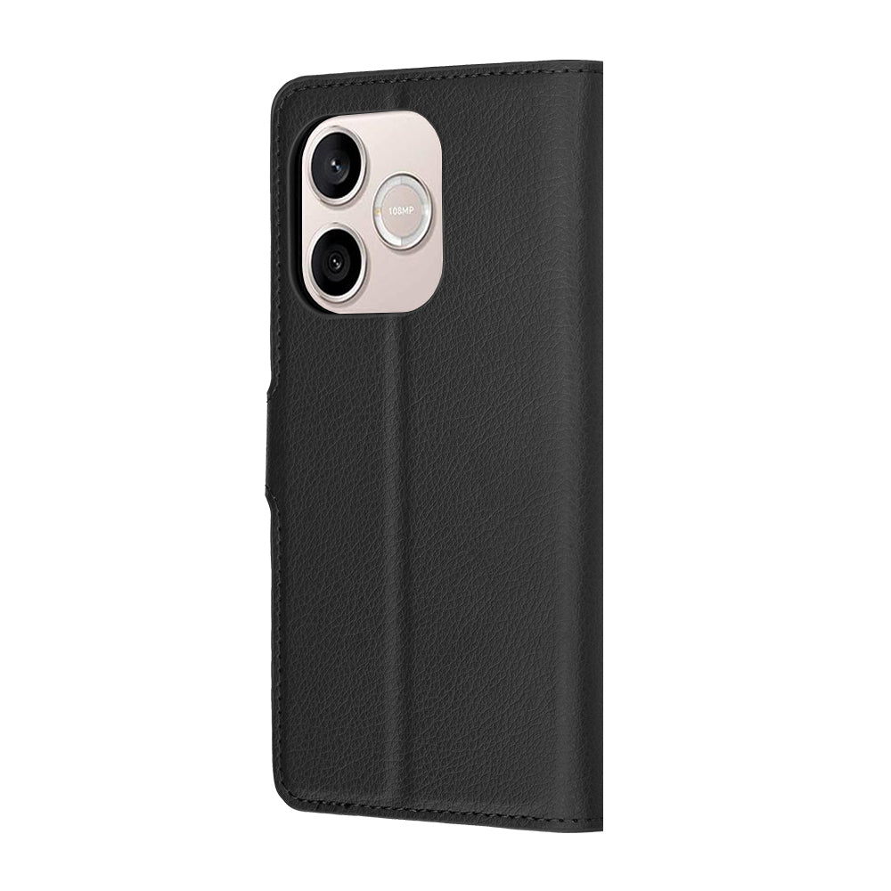Hoes voor Honor 600 Lite, Techsuit, Leather Folio, Zwart