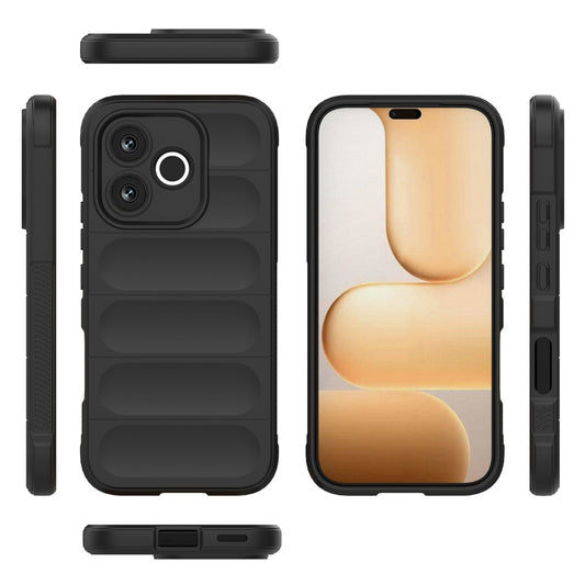 Coque pour Honor 600 Lite, Techsuit, Magic Shield, Noire