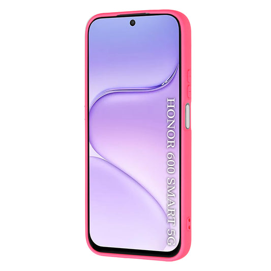Coque pour Honor 600 Smart, Techsuit, SoftFlex, Rose Foncé