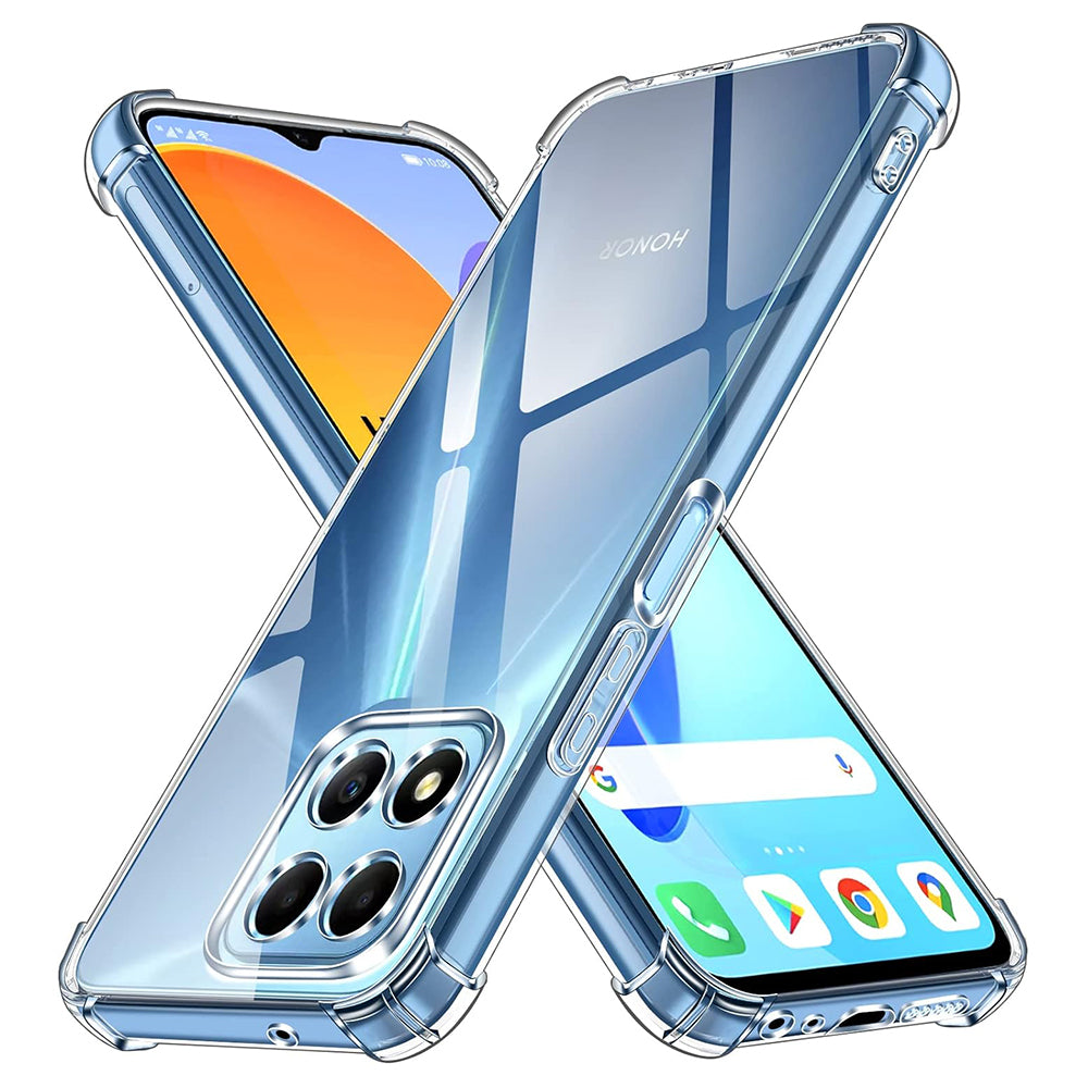 Coque pour Honor 70 Lite / X6 / X8 5G, Techsuit, Antichoc Claire, Transparente