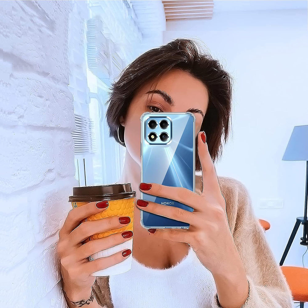 Coque pour Honor 70 Lite / X6 / X8 5G, Techsuit, Antichoc Claire, Transparente