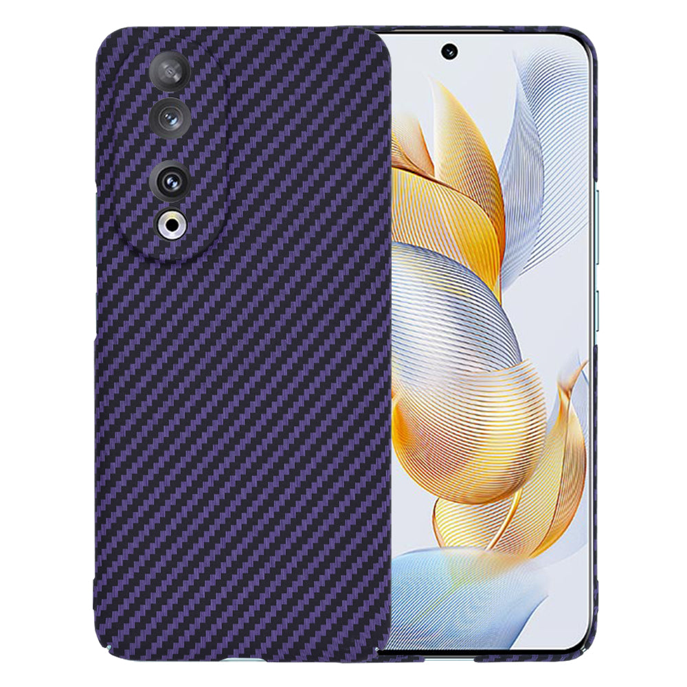 Coque pour Honor 90, Techsuit, Carbonite FiberShell, Violet